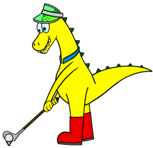 George-o-saurus golf 2